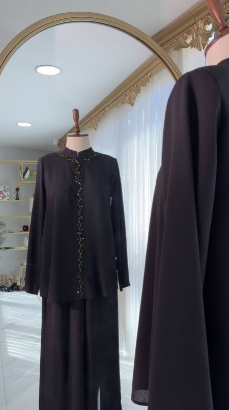 طقم سلسلة ذهبية