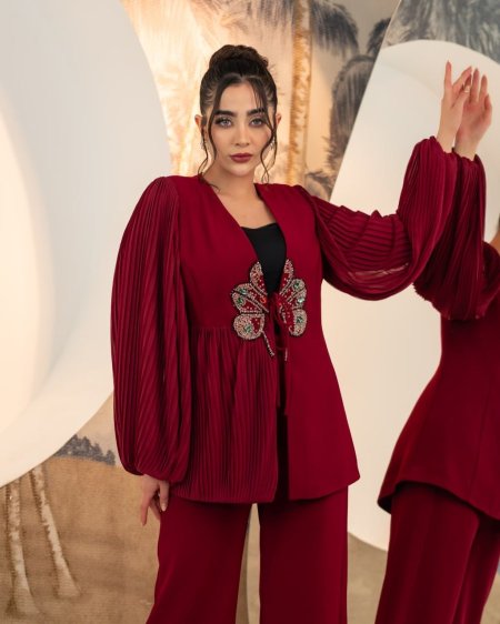 طقم ربطة الفراشة