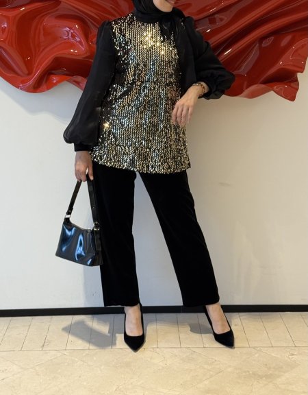Luxe Sequin Set (طقم الترتر الفاخر)